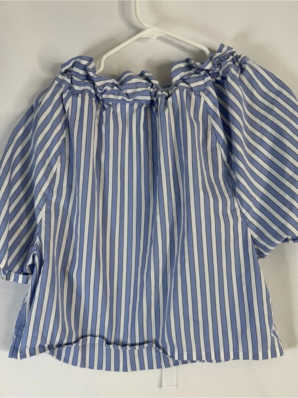 J. Crew blue white